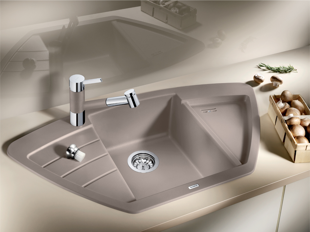 Мойка Бланко Zia 9 E черный 526031 фото 2 Мойка Blanco Zia 9 E черный 526031 фото 2