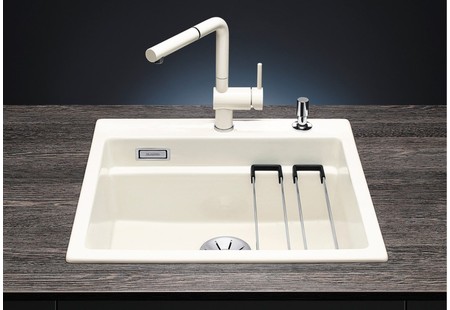 Мойка Blanco Etagon 6 PuraPlus базальт клапан-автомат InFino 525161 фото 5