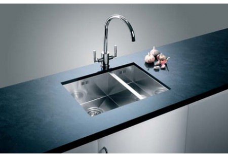 Мойка Blanco Zerox 340/180-U нержавеющая сталь полированная клапан-автомат InFino 521613 фото 2