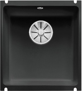 Мойка Blanco SUBLINE 375-U черный клапан-автомат InFino 523732 фото 2