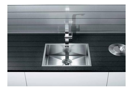 Мойка Blanco Zerox 500-IF/N нержавеющая сталь полированная клапан-автомат InFino 521588 фото 2