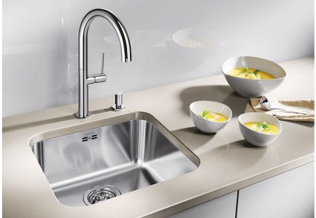 Мойка Бланко Supra 450-U нержавеющая сталь 518204 фото 2 Мойка Blanco Supra 450-U нержавеющая сталь 518204 фото 2