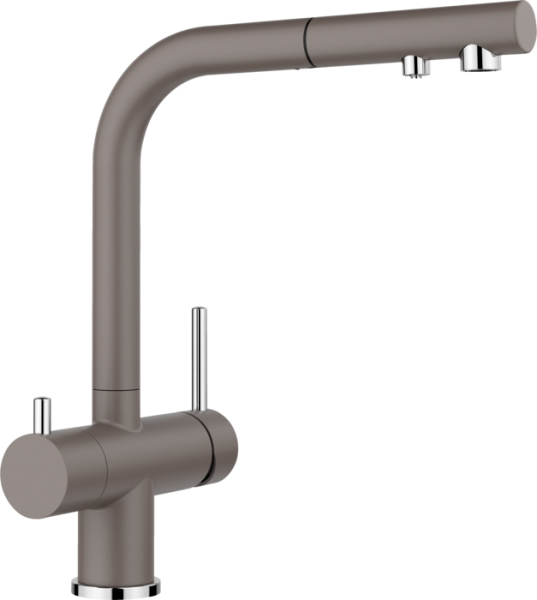 Смеситель Бланко FONTAS-S II SILGRANIT вулкан серый 526946 Смеситель Blanco FONTAS-S II SILGRANIT вулкан серый 526946