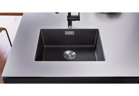 Мойка Бланко SUBLINE 500-U SILGRANIT антрацит клапан-автомат InFino 523432 фото 9 Мойка Blanco SUBLINE 500-U SILGRANIT антрацит клапан-автомат InFino 523432 фото 9