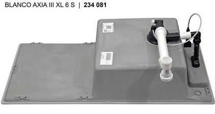 Мойка Blanco AXIA III XL 6 S-F кофе клапан-автомат InFino 523525 фото 4