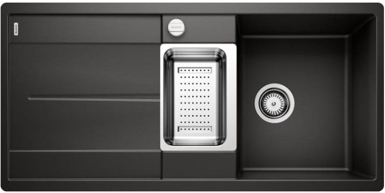 Мойка Бланко Metra 6 S-F черный 525929 фото 1 Мойка Blanco Metra 6 S-F черный 525929 фото 1