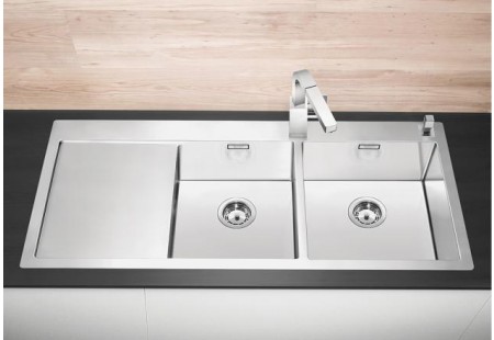 Мойка Blanco Claron 8S-IF/A крыло нержавеющая сталь полированная чаша справа 521651 фото 2