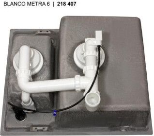 Мойка Бланко Metra 6 жемчужный чаша справа 520574 фото 1 Мойка Blanco Metra 6 жемчужный чаша справа 520574 фото 1