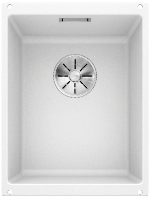Мойка Бланко SUBLINE 320-U SILGRANIT белый клапан-автомат InFino 523410 фото 2 Мойка Blanco SUBLINE 320-U SILGRANIT белый клапан-автомат InFino 523410 фото 2