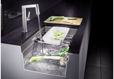 Мойка Blanco Etagon 500-U SILGRANIT PuraDur кофе клапан-автомат InFino 522236 фото 10