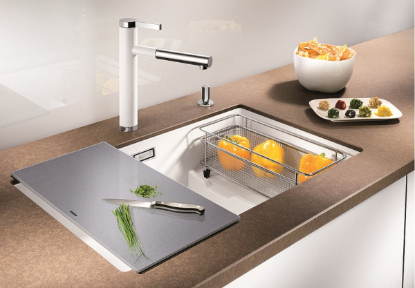 Мойка Бланко SUBLINE 700-U Level SILGRANIT чаша слева клапан-автомат InFino 523545 фото 5 Мойка Blanco SUBLINE 700-U Level SILGRANIT чаша слева клапан-автомат InFino 523545 фото 5