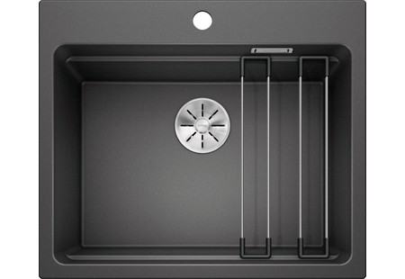 Мойка Бланко Etagon 6 антрацит клапан-автомат InFino 524539 фото 7 Мойка Blanco Etagon 6 антрацит клапан-автомат InFino 524539 фото 7