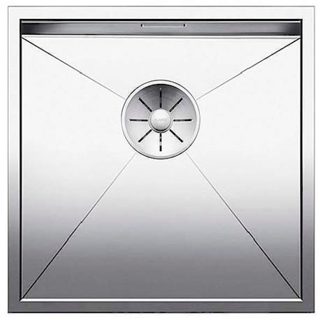 Мойка Blanco Zerox 400-IF/N нержавеющая сталь полированная клапан-автомат InFino 521584 фото 1