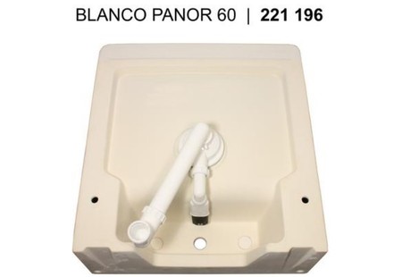 Мойка Blanco Panor 60 два отверстия глянцевый белый 514501 фото 4