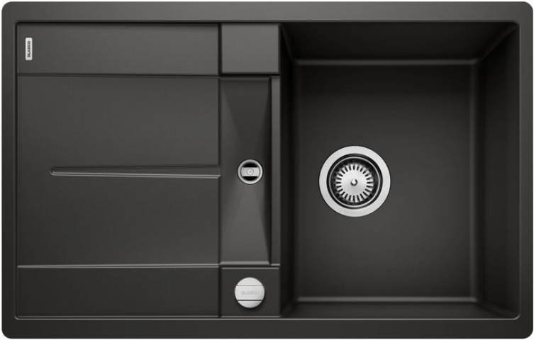 Мойка Бланко Metra 45 S-F черный 525917 фото 1 Мойка Blanco Metra 45 S-F черный 525917 фото 1