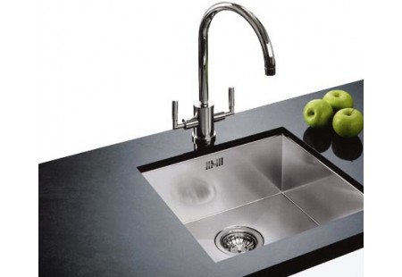 Мойка Blanco Zerox 550-U нержавеющая сталь полированная клапан-автомат InFino 521591 фото 2