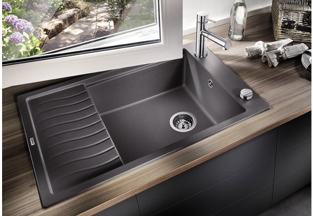 Мойка Blanco Elon XL 6S алюметаллик клапан-автомат InFino 524836 фото 9