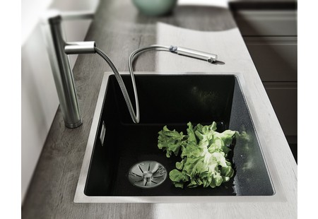 Мойка Blanco SUBLINE 500-IF белый клапан-автомат InFino 524110 фото 7