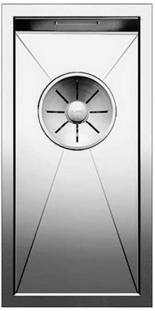 Мойка Blanco Zerox 180-IF/N нержавеющая сталь полированная клапан-автомат InFino 521566 фото 1