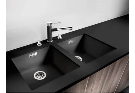 Мойка Blanco SUBLINE 400-U SILGRANIT жемчужный клапан-автомат InFino 523425 фото 10