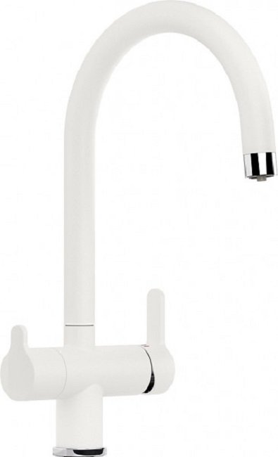 Смеситель Бланко Trima Silgranit белый 526268 фото 1 Смеситель Blanco Trima Silgranit белый 526268 фото 1