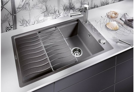 Мойка Blanco Elon XL 6 S-F жасмин клапан-автомат InFino 524858 фото 5