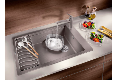 Мойка Blanco Elon XL 8 S темная скала клапан-автомат InFino 524861 фото 3