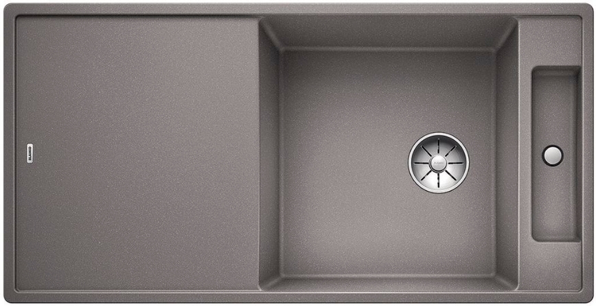Мойка Blanco AXIA III XL 6 S-F алюметаллик клапан-автомат InFino 523528 фото 1