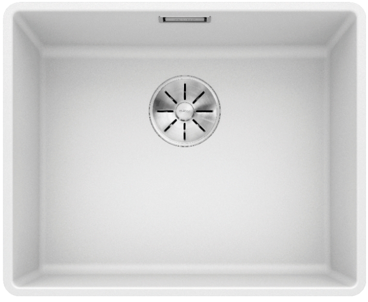 Мойка Blanco SUBLINE 500-F белый клапан-автомат InFino 523535 фото 1