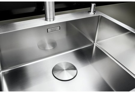 Мойка Blanco Claron 500-IF/A нержавеющая сталь полированная клапан-автомат InFino 521633 фото 3