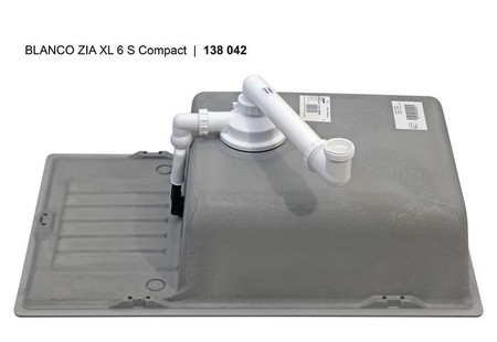 Мойка Бланко Zia XL 6S Compact SILGRANIT антрацит 523273 фото 7 Мойка Blanco Zia XL 6S Compact SILGRANIT антрацит 523273 фото 7