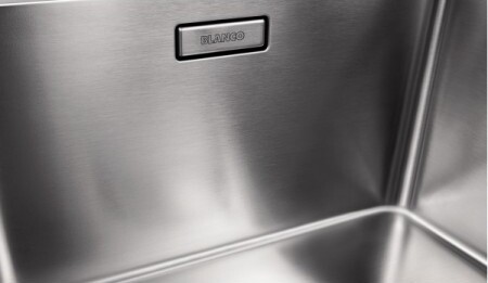 Мойка Blanco Andano 340/180-U нержавеющая сталь полированная чаша справа клапан-автомат InFino 522977 фото 4