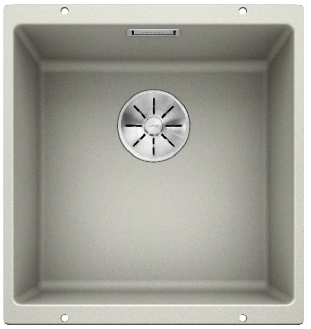 Мойка Blanco SUBLINE 400-U SILGRANIT жемчужный клапан-автомат InFino 523425 фото 2