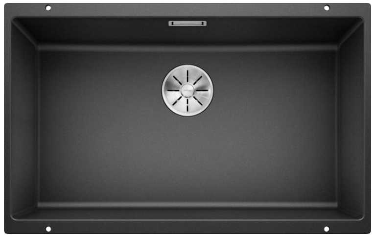 Мойка Бланко SUBLINE 700-U SILGRANIT антрацит клапан-автомат InFino 523442 фото 1 Мойка Blanco SUBLINE 700-U SILGRANIT антрацит клапан-автомат InFino 523442 фото 1