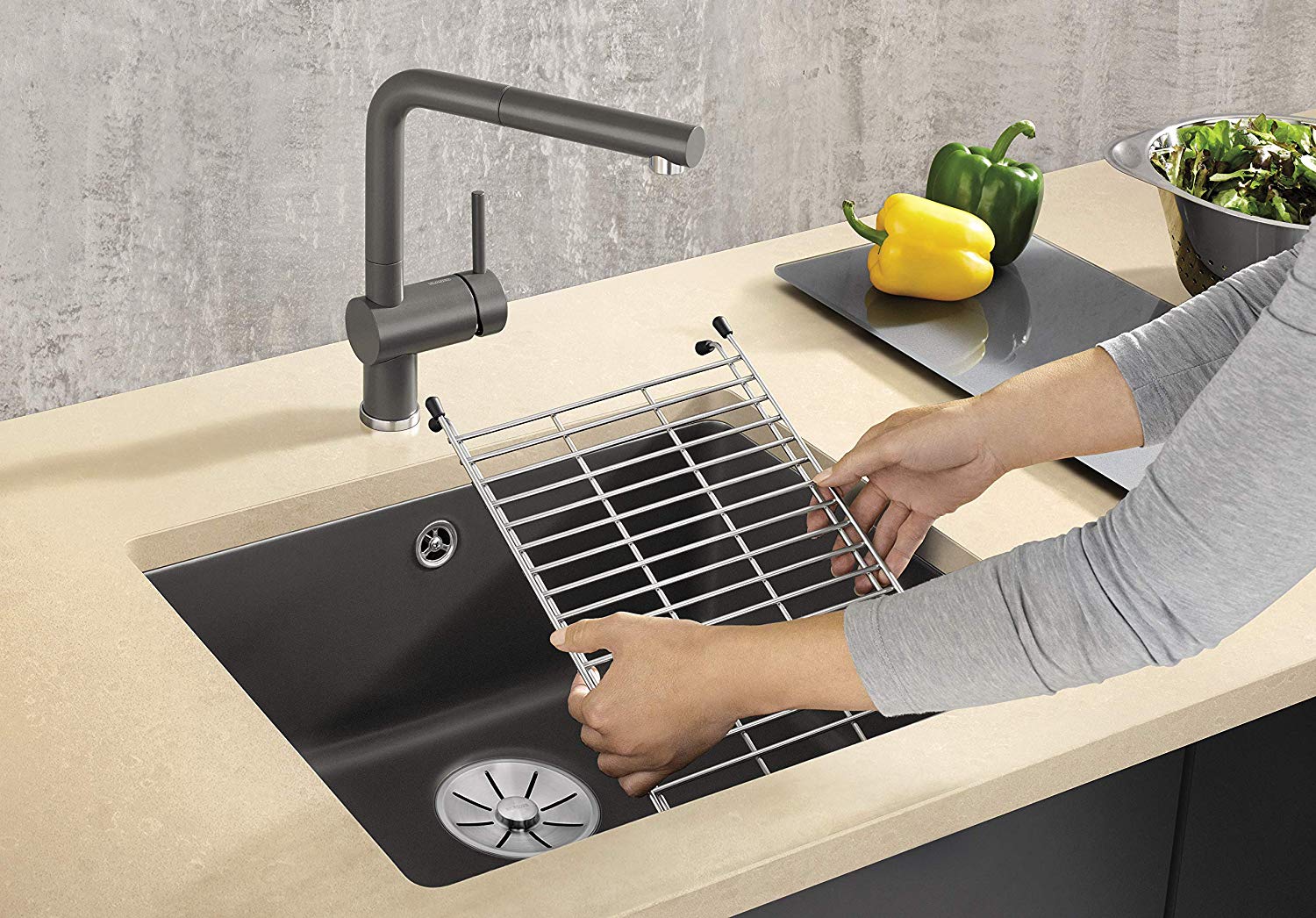 Складная решетка Бланко Klappmatte 238482 фото 3 Складная решетка Blanco Klappmatte 238482 фото 3