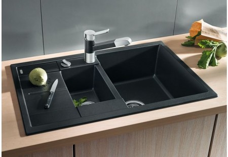 Мойка Бланко Metra 6S compact темная скала 518876 фото 5 Мойка Blanco Metra 6S compact темная скала 518876 фото 5