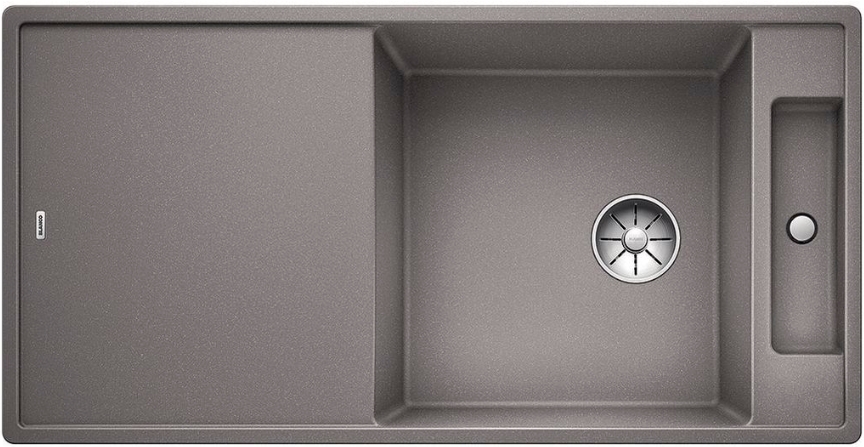 Мойка Blanco AXIA III XL 6 S-F алюметаллик клапан-автомат InFino 523522 фото 1