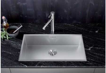 Мойка Blanco Zerox 700-IF нержавеющая сталь полированная клапан-автомат InFino 523099 фото 2