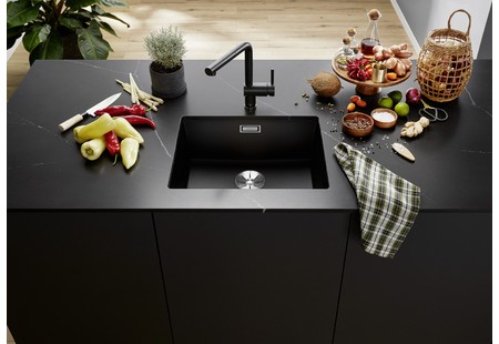 Мойка Бланко SUBLINE 500-U SILGRANIT белый клапан-автомат InFino 523436 фото 12 Мойка Blanco SUBLINE 500-U SILGRANIT белый клапан-автомат InFino 523436 фото 12