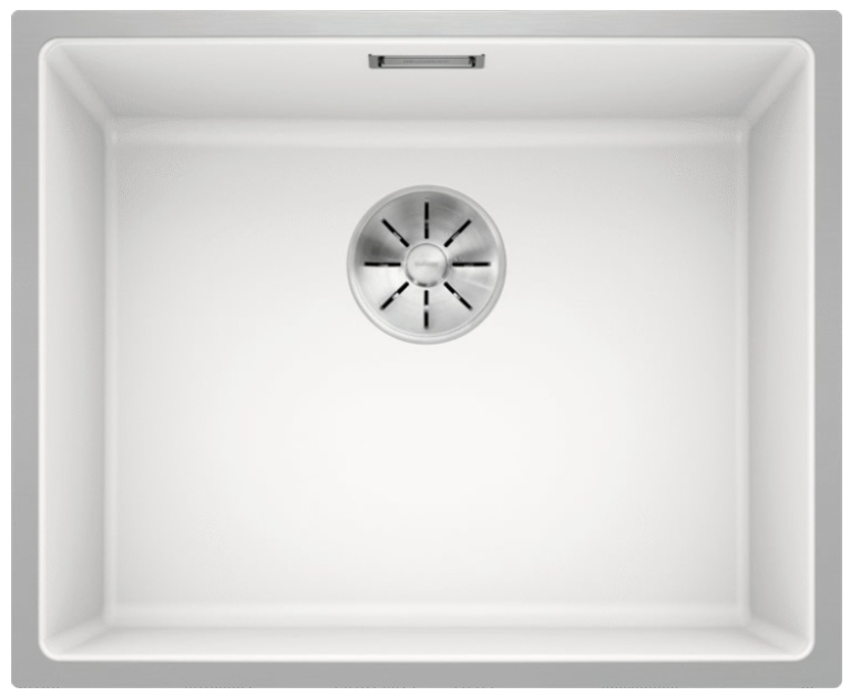Мойка Blanco SUBLINE 500-IF белый клапан-автомат InFino 524110 фото 1