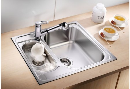 Мойка Blanco Tipo 6 Basic нержавеющая сталь полированная чаша справа 514813 фото 3