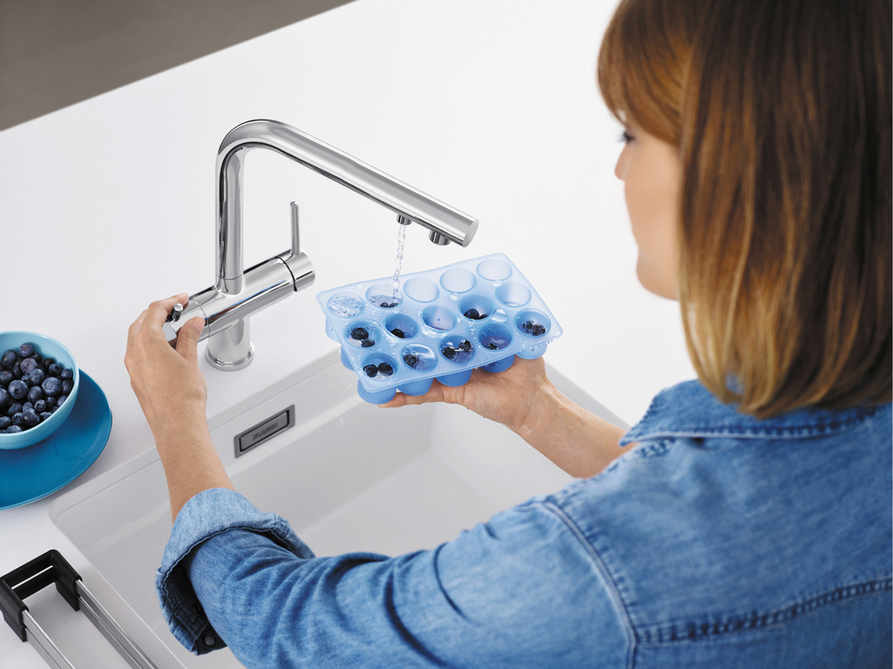 Смеситель Blanco FONTAS II UltraResist нержавеющая сталь 525138 фото 2