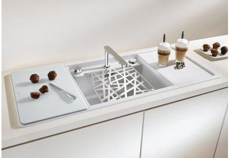 Мойка Blanco ALAROS 6S антрацит клапан-автомат InFino 523614 фото 3