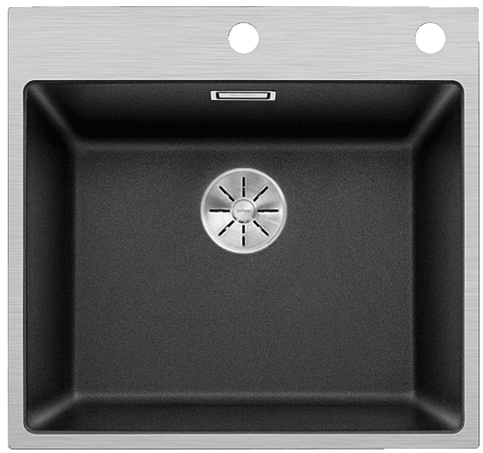 Мойка Blanco SUBLINE 500-IF/A антрацит клапан-автомат InFino 524111 фото 1