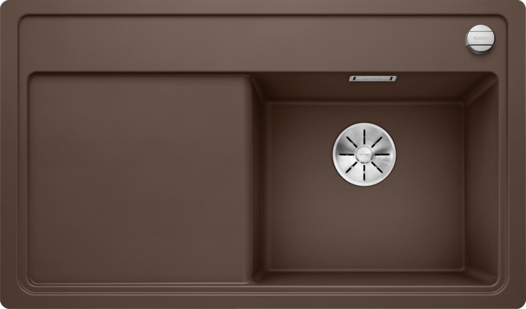 Мойка Blanco ZENAR 45 S-F SILGRANIT кофе чаша справа клапан-автомат InFino 523799 фото 1