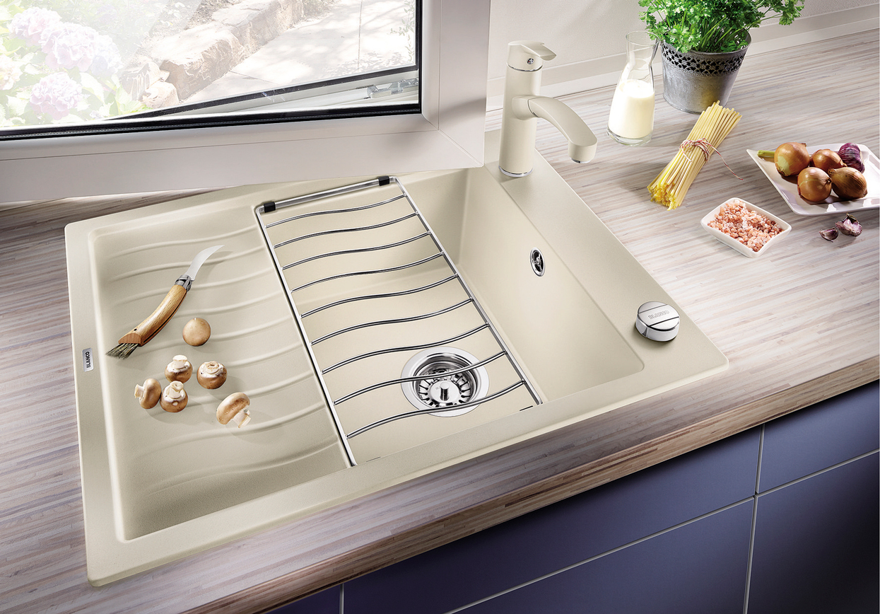 Мойка Бланко Elon 45 S черный чаша справа клапан-автомат InFino 525879 фото 3 Мойка Blanco Elon 45 S черный чаша справа клапан-автомат InFino 525879 фото 3