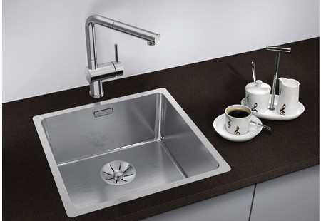 Мойка Blanco Andano 340-IF нержавеющая сталь полированная клапан-автомат InFino 522953 фото 2