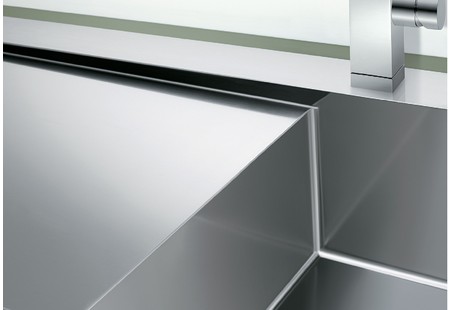 Мойка Blanco Claron 8S-IF/A крыло нержавеющая сталь полированная чаша слева 521652 фото 4