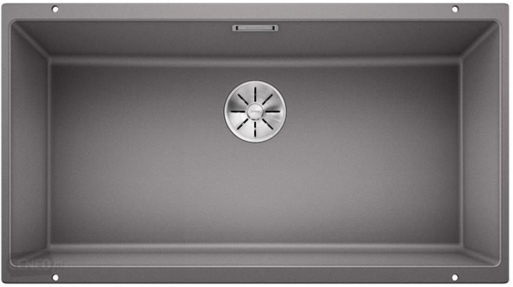 Мойка Blanco SUBLINE 800-U алюметаллик клапан-автомат InFino 523143