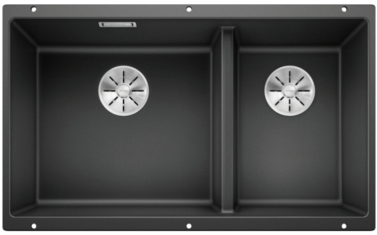 Мойка Blanco SUBLINE 430/270-U антрацит чаша слева клапан-автомат InFino 523151 фото 1